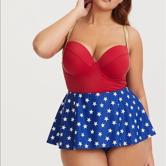 torrid Other - Torrid Wonder Woman swimsuit